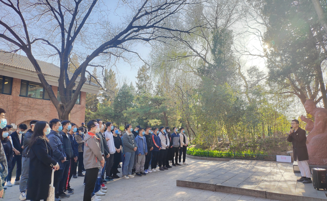 清华大学博士生讲师团开展清明追思专场宣讲活动