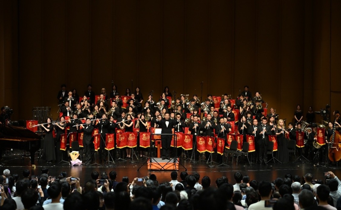 清华大学学生艺术团军乐队建队110周年专场音乐会举行