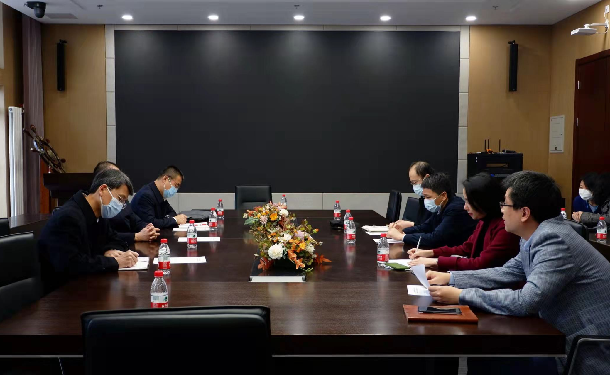 北京教育考试院党委书记、院长李石柱来校调研2022年硕士研究生招生远程复试工作