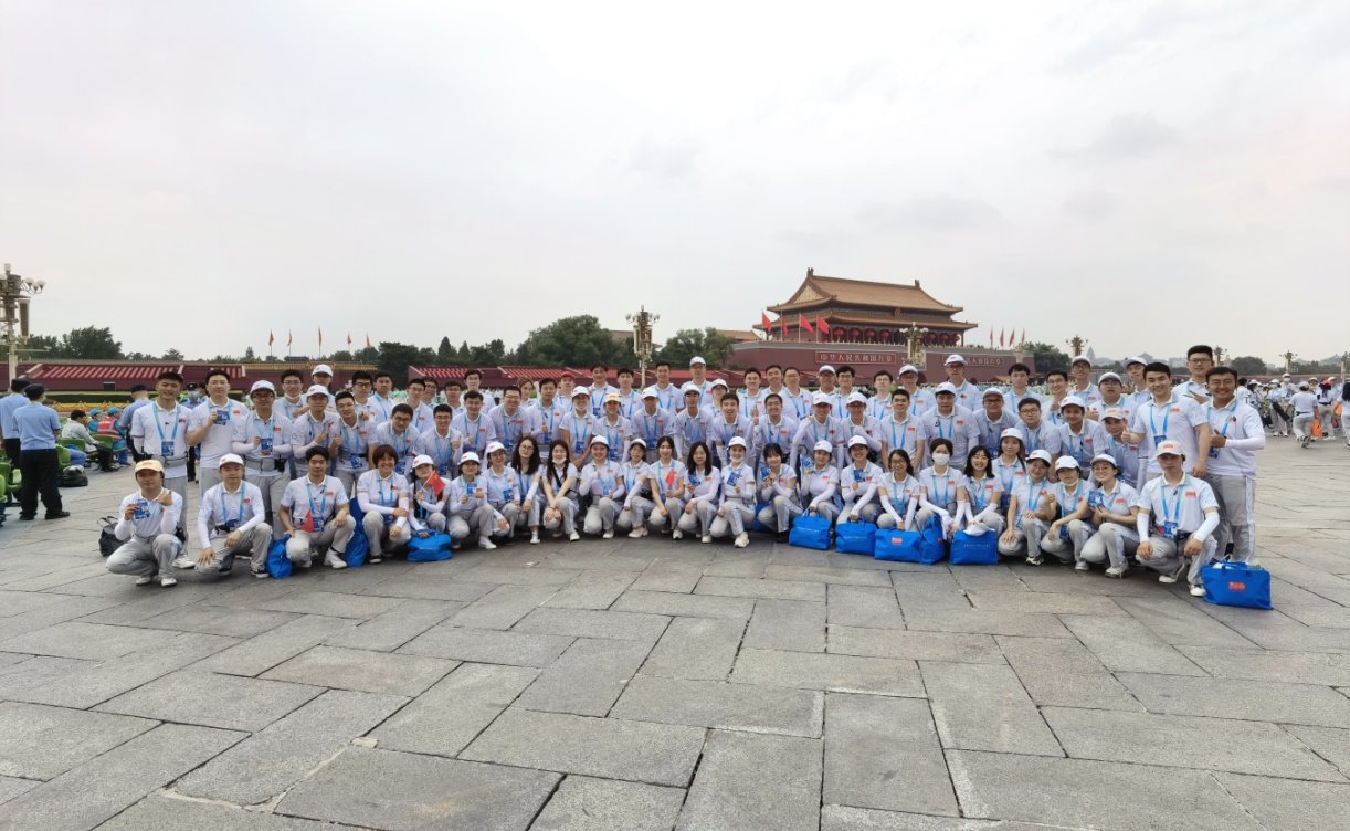 清华大学志愿者服务保障庆祝中国共产党成立100周年大会