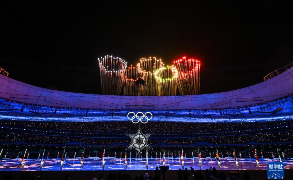 清华志愿者在冬奥会闭幕式！