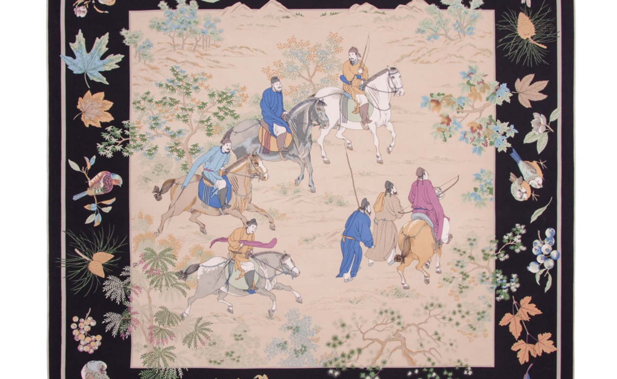 “春•丝”——美术学院教授张宝华原创丝巾艺术展开展