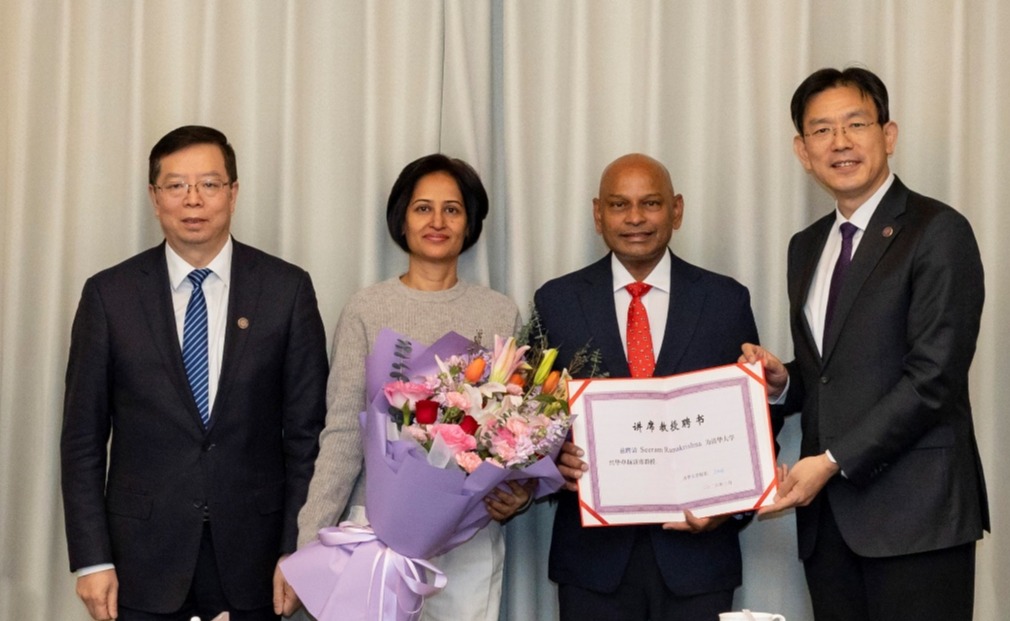 国际著名材料学家拉马克瑞斯纳·西拉姆全职加盟清华