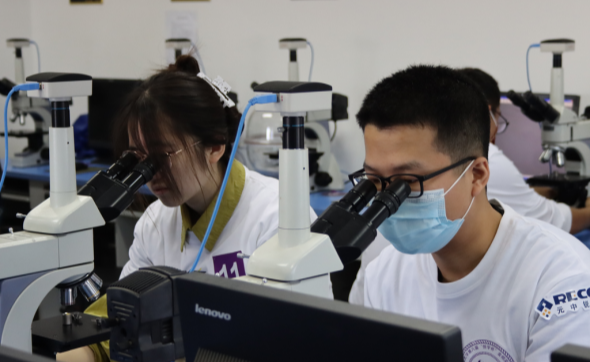 清华大学第八届“恒宇杯”金相实验技能大赛举办