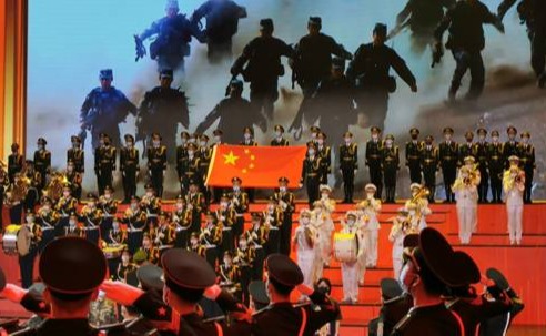 清华学生参加央视五四青年节特别节目录制活动