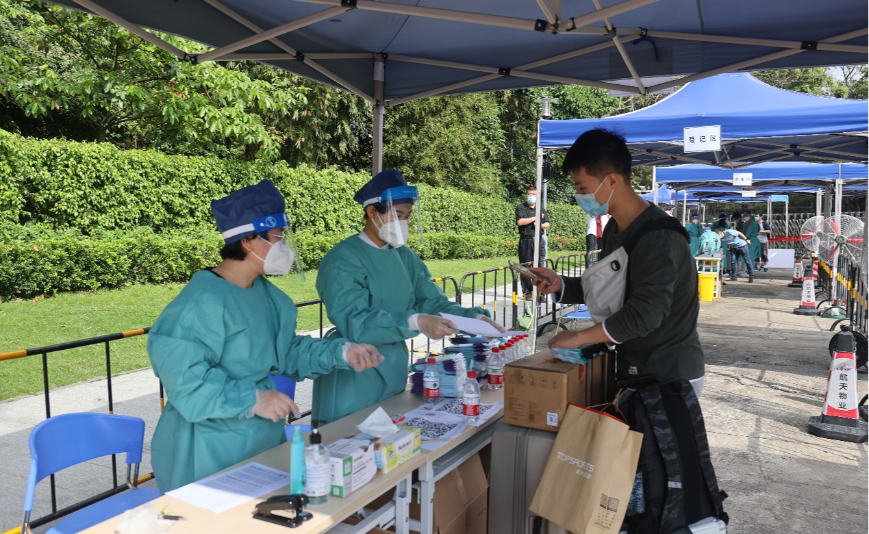 深圳国际研究生院迎来2022年春季学期首批返校生