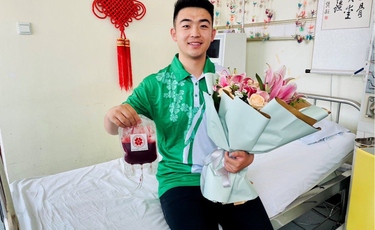清华大学第七例在校造血干细胞捐献者顺利完成捐献